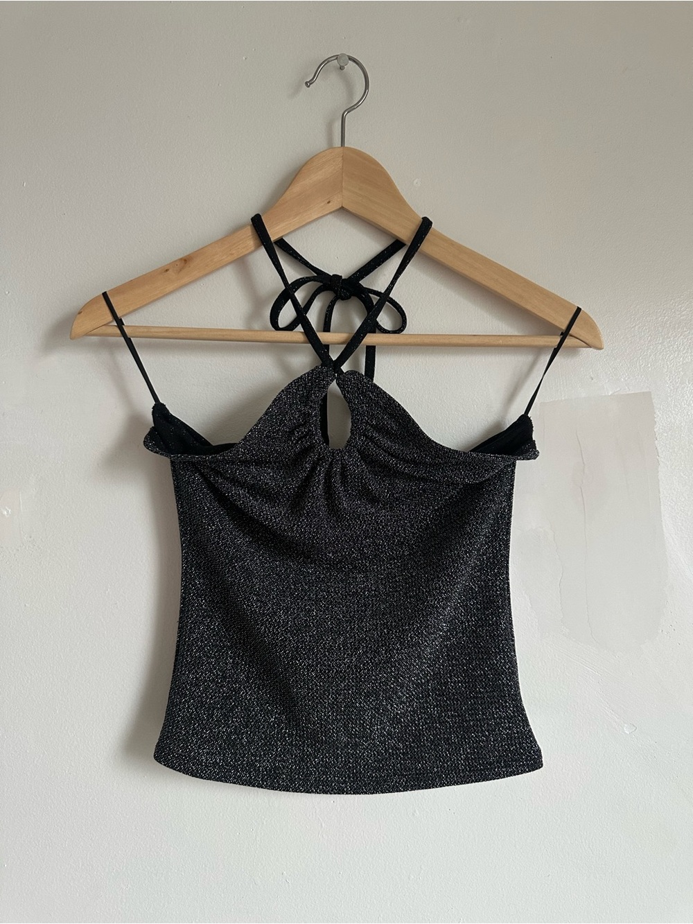 OAK + FORT Navy Sparkle Halter